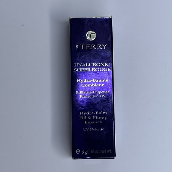 NIB By Terry Hyaluronic Sheer Rouge Hydra Balm Fill & Plump Lipstick 6Party Girl - Picture 2 of 4
